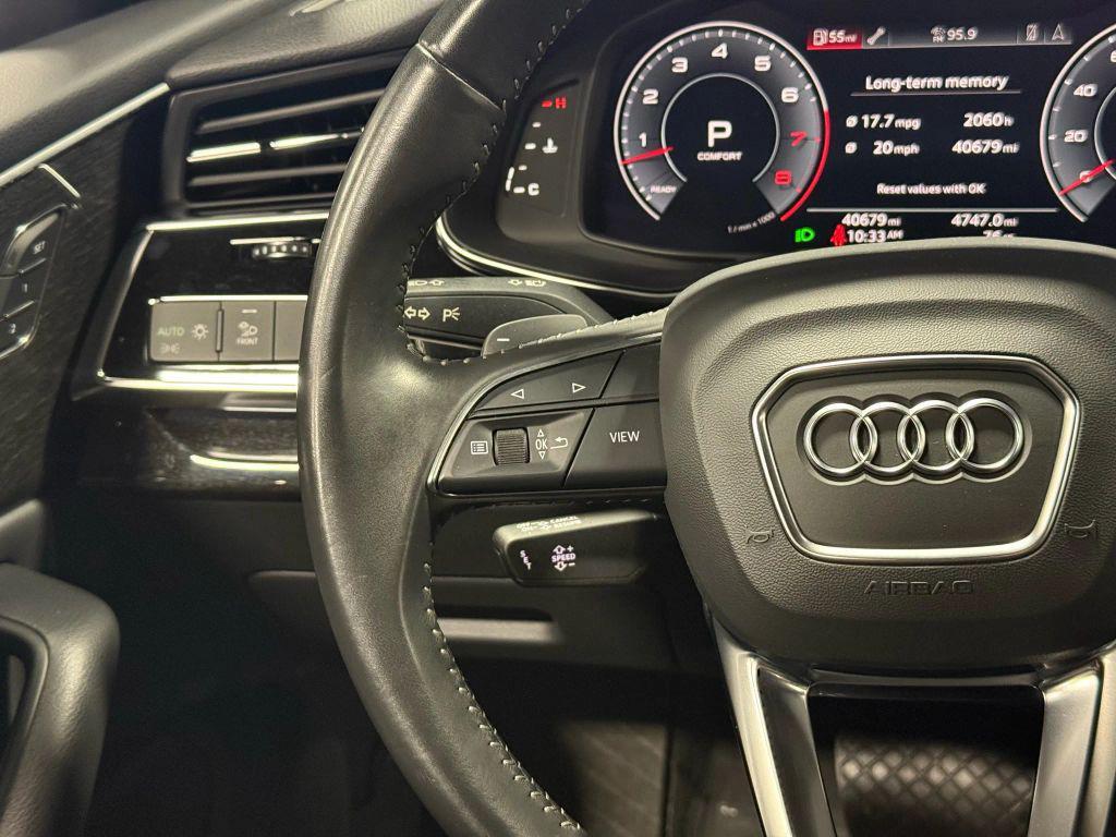 used 2019 Audi Q8 car, priced at $35,985