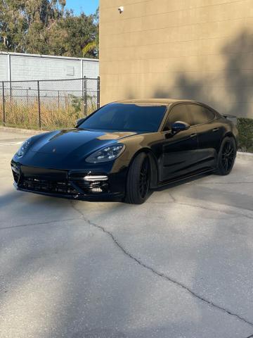 used 2018 Porsche Panamera e-Hybrid car, priced at $84,900