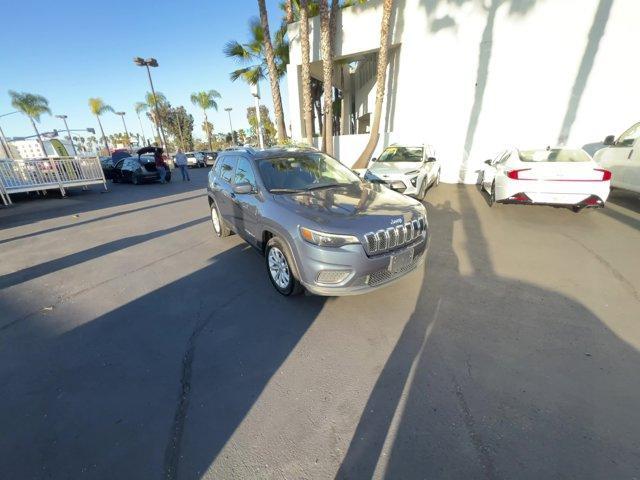 used 2021 Jeep Cherokee car, priced at $17,423
