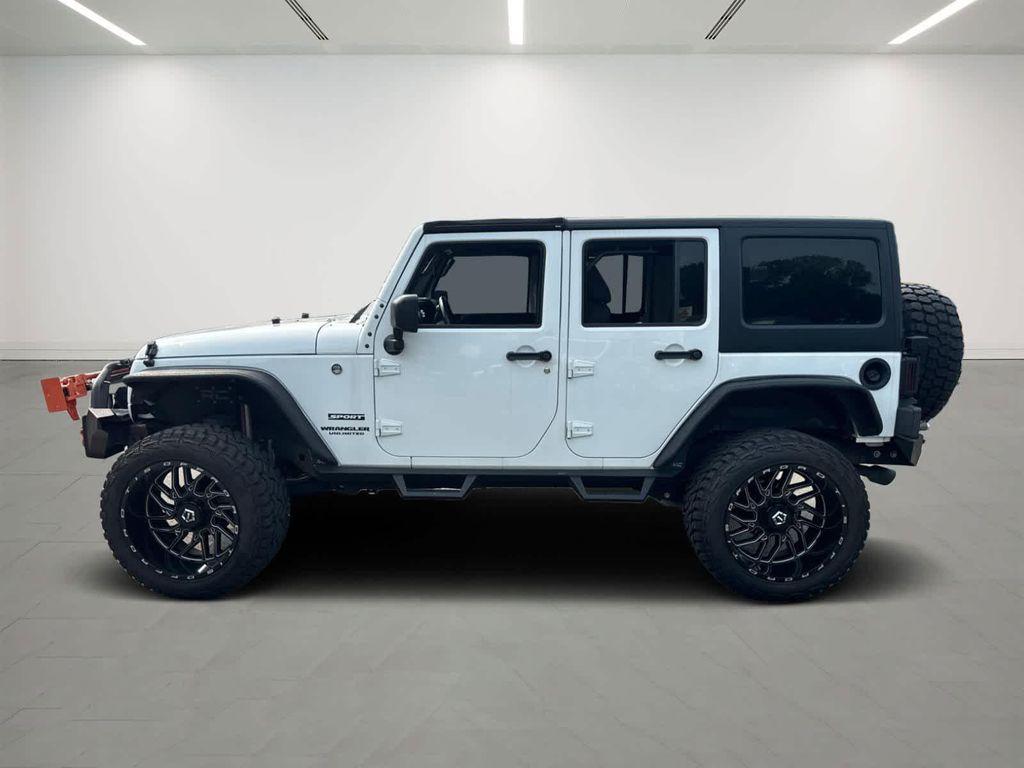 used 2017 Jeep Wrangler Unlimited car, priced at $23,700