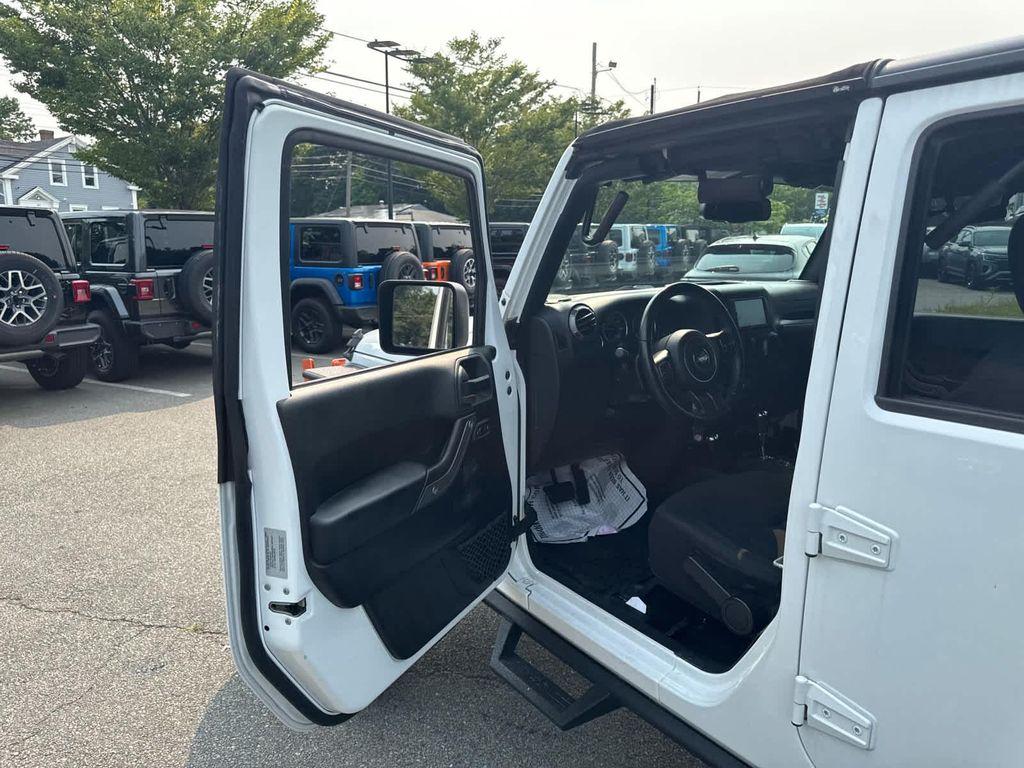 used 2017 Jeep Wrangler Unlimited car, priced at $23,700