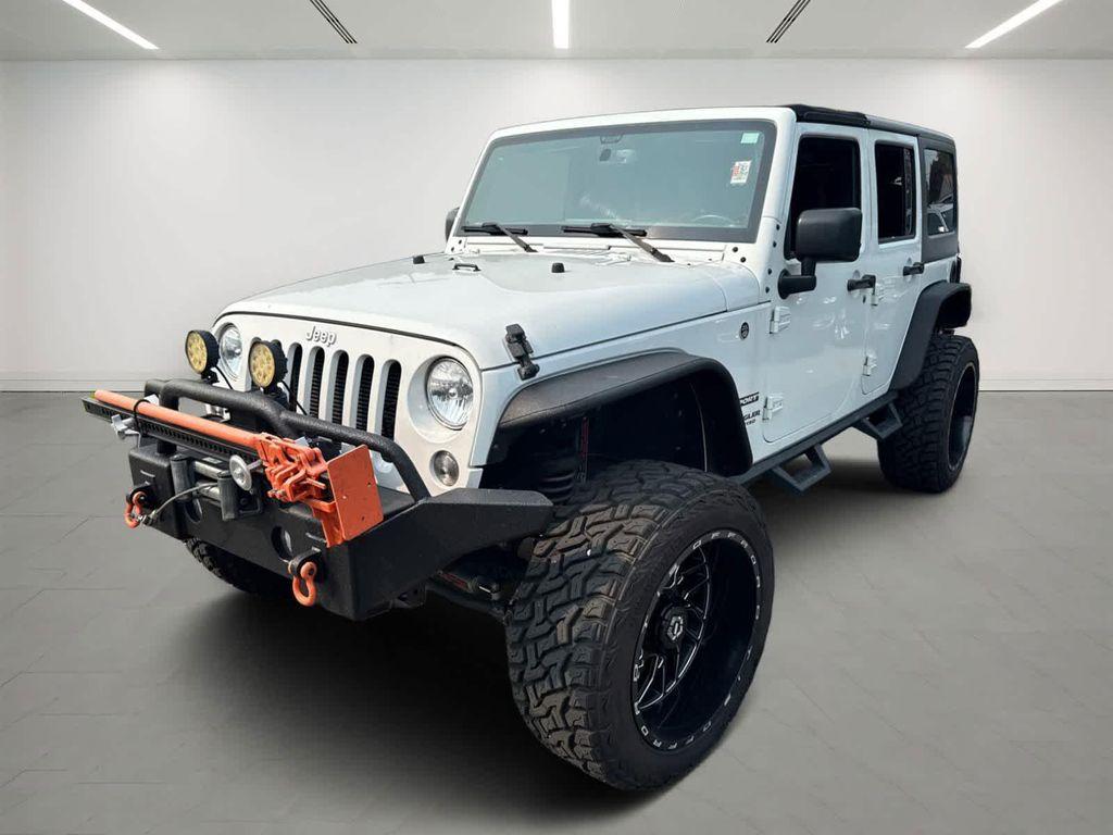 used 2017 Jeep Wrangler Unlimited car, priced at $23,700