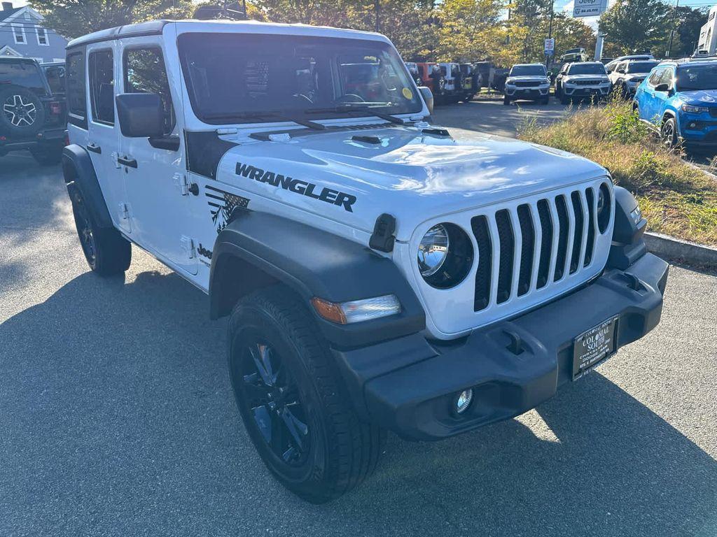 used 2020 Jeep Wrangler Unlimited car, priced at $26,928