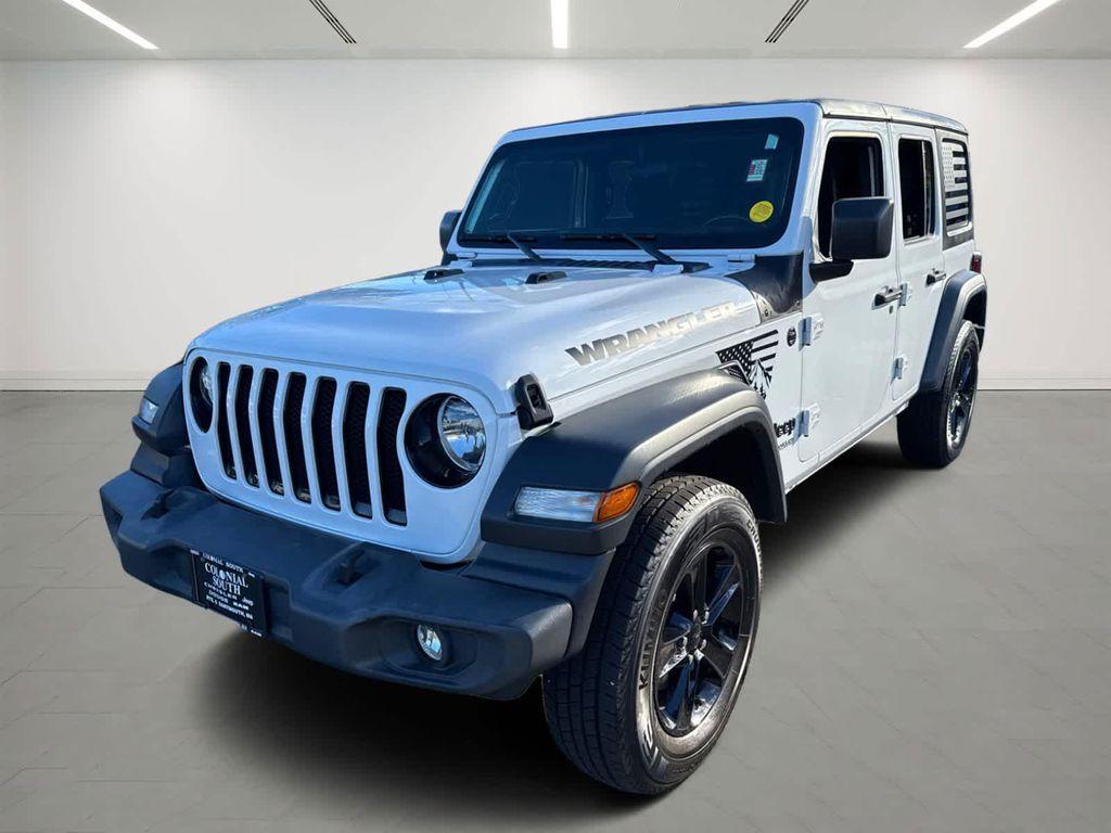 used 2020 Jeep Wrangler Unlimited car, priced at $26,928