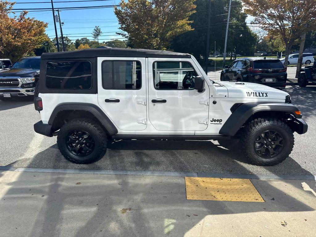 used 2021 Jeep Wrangler Unlimited car, priced at $28,400