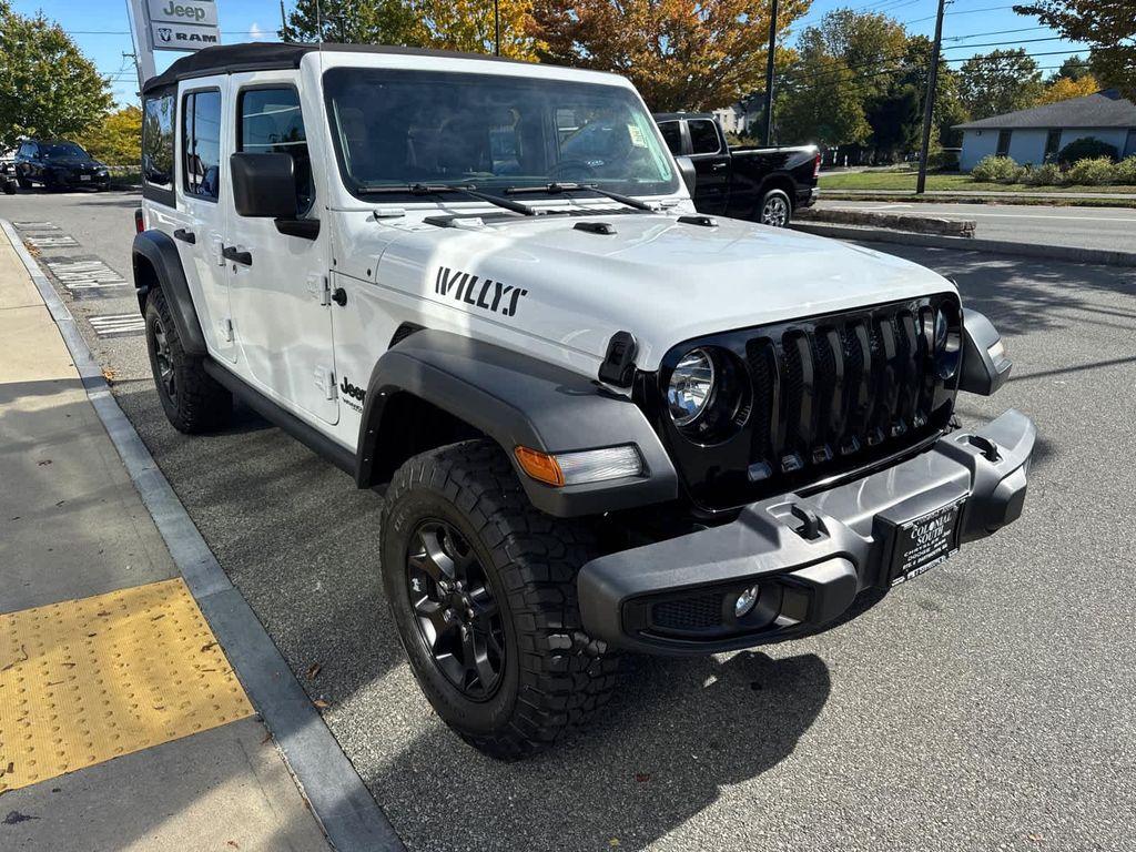 used 2021 Jeep Wrangler Unlimited car, priced at $28,400