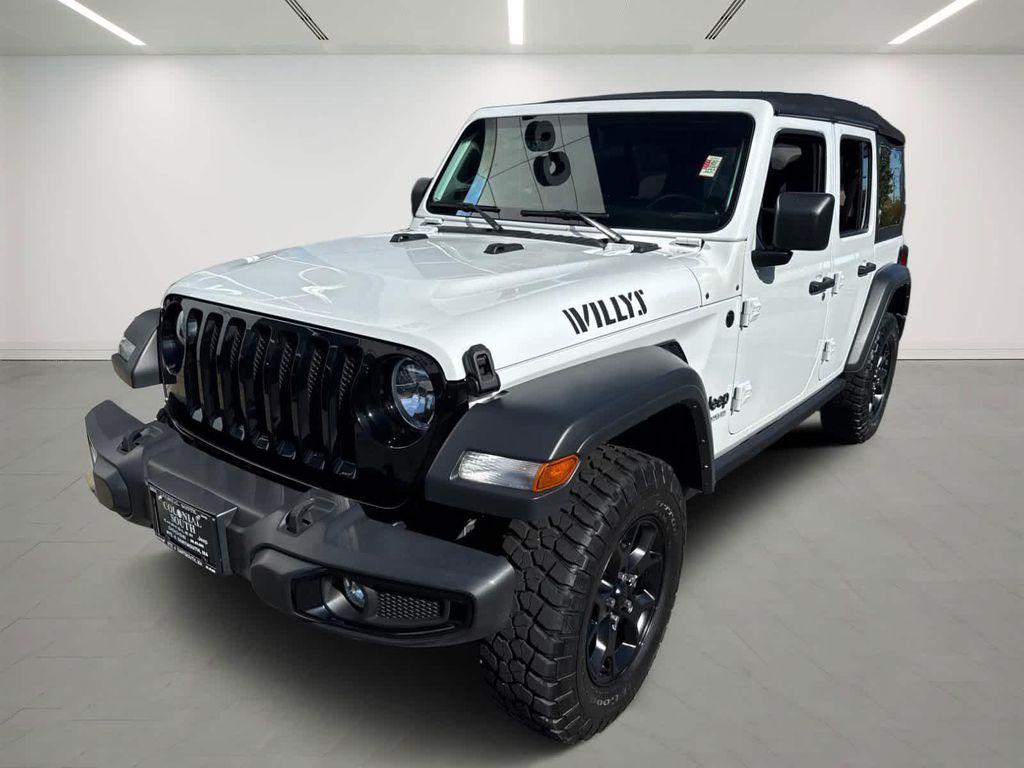 used 2021 Jeep Wrangler Unlimited car, priced at $28,400