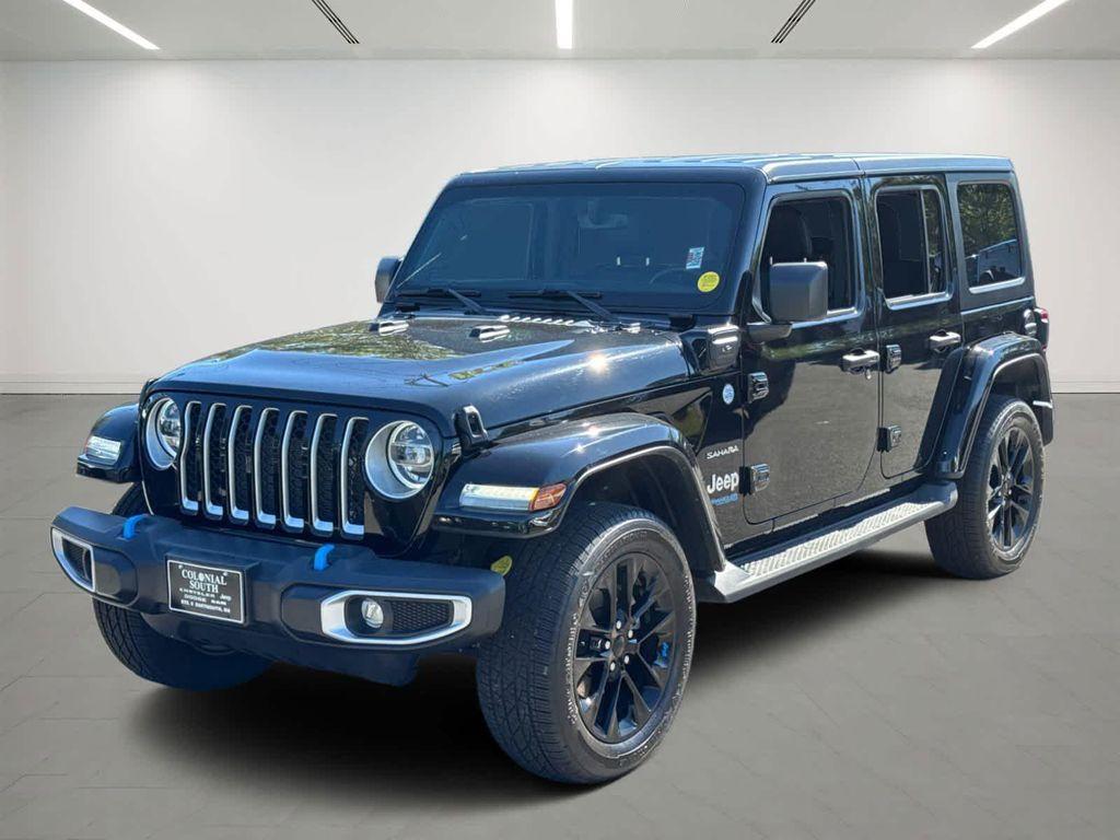 used 2022 Jeep Wrangler Unlimited 4xe car, priced at $31,500