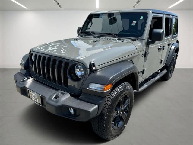 used 2021 Jeep Wrangler Unlimited car, priced at $31,900
