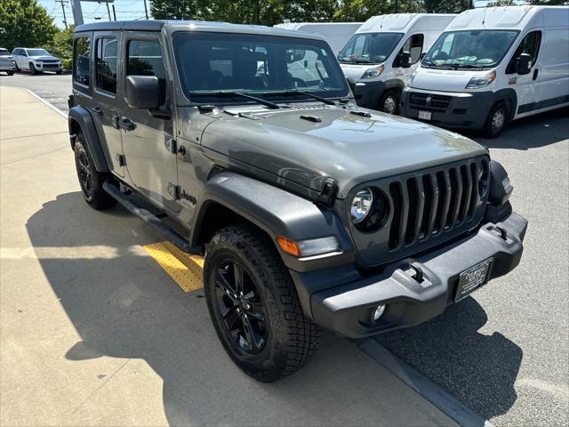 used 2021 Jeep Wrangler Unlimited car, priced at $31,900
