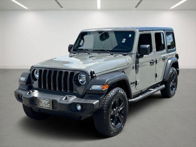 used 2021 Jeep Wrangler Unlimited car, priced at $31,900