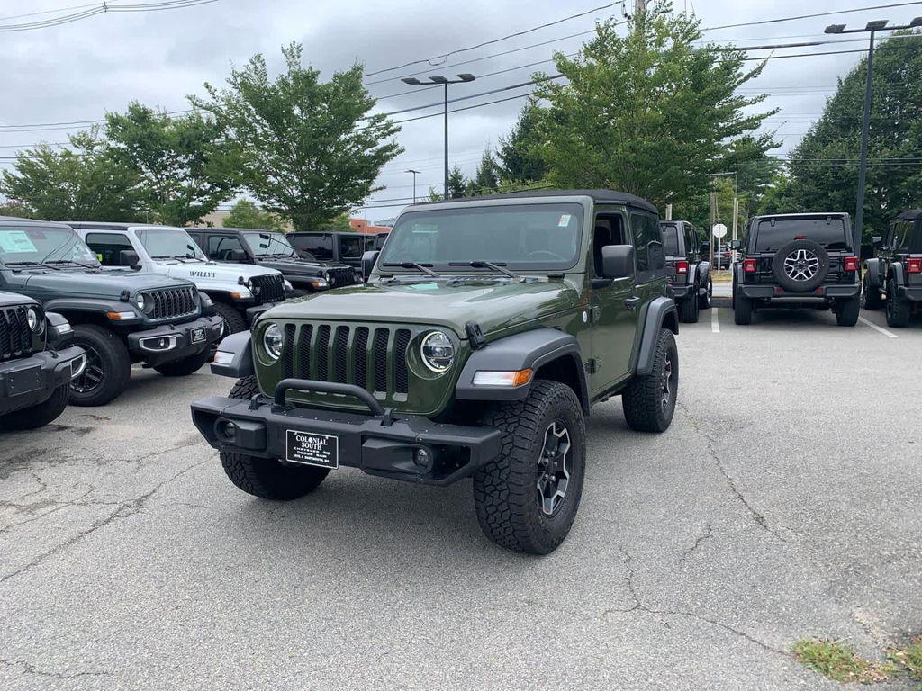 used 2021 Jeep Wrangler car, priced at $27,500