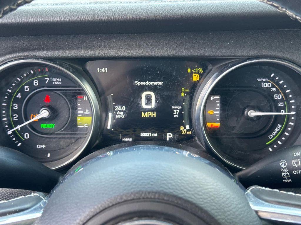 used 2022 Jeep Wrangler Unlimited 4xe car, priced at $29,400