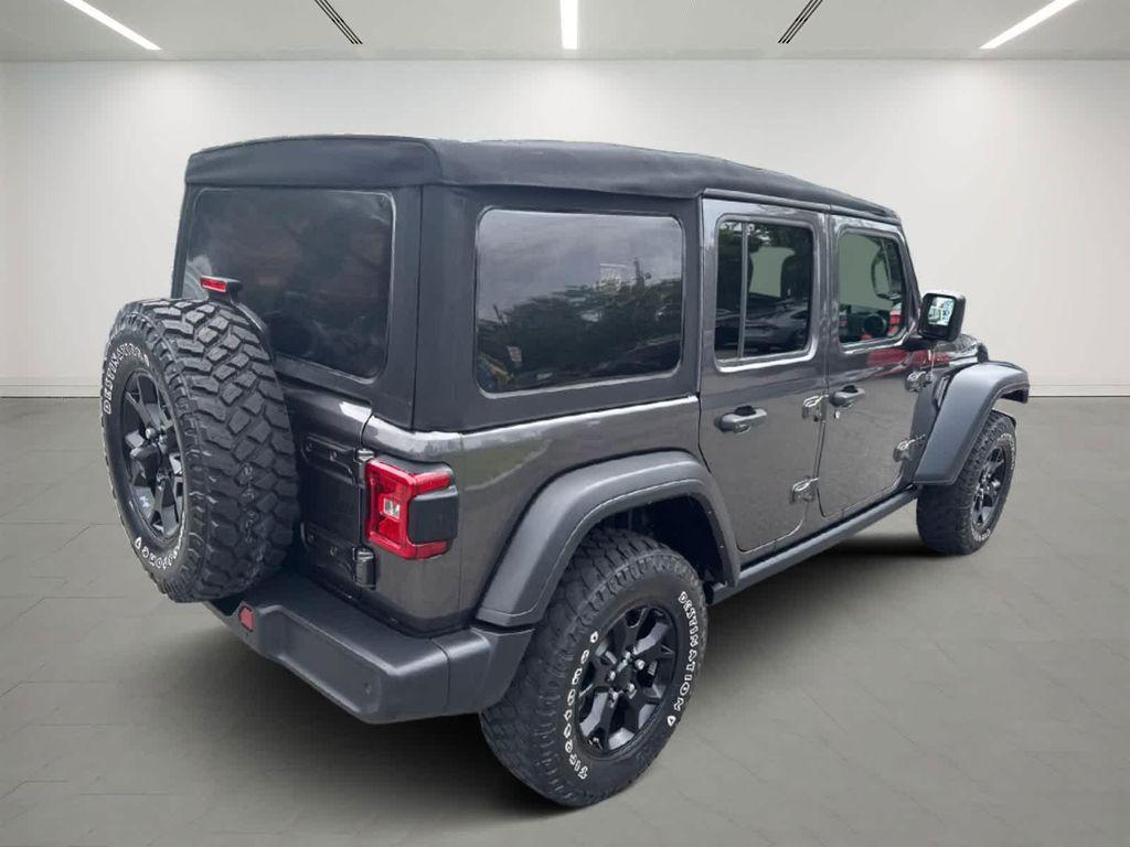 used 2021 Jeep Wrangler car, priced at $28,700