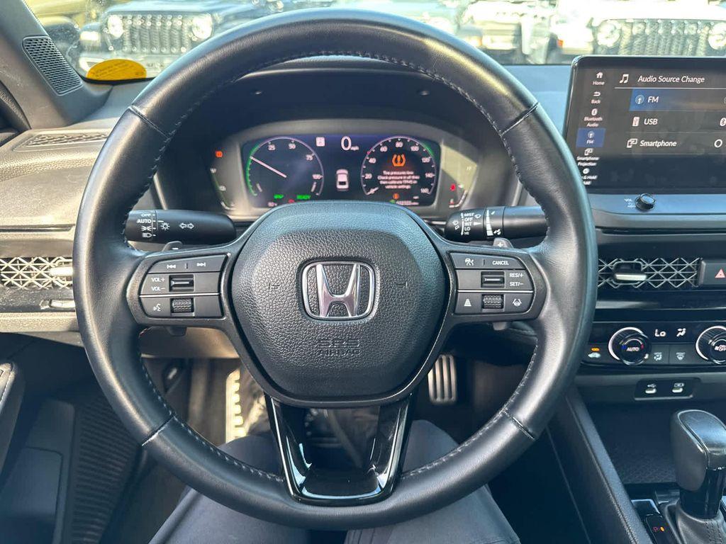 used 2023 Honda Accord Hybrid car, priced at $27,500