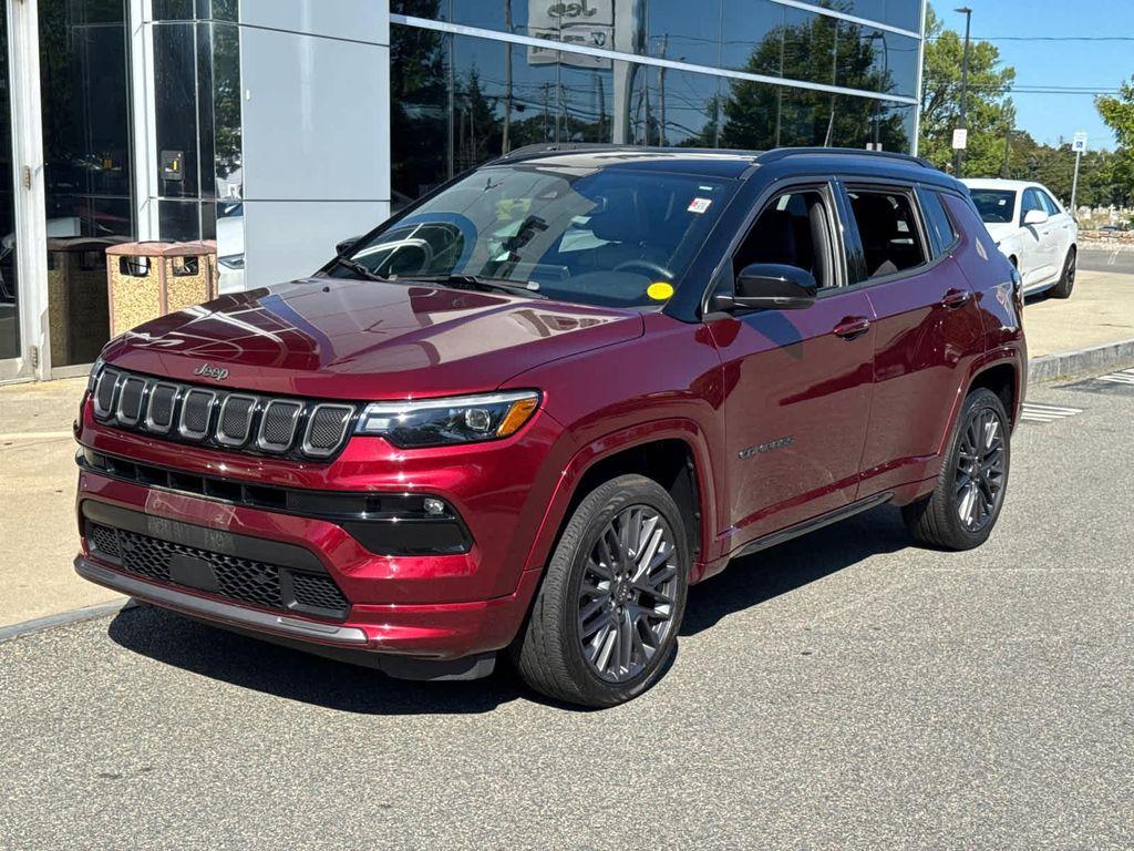 used 2022 Jeep Compass car, priced at $23,400