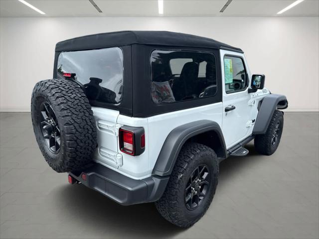 used 2024 Jeep Wrangler car, priced at $33,400