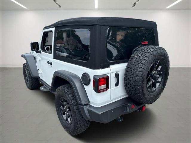 used 2024 Jeep Wrangler car, priced at $33,400