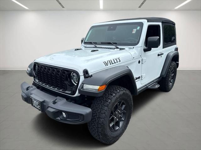 used 2024 Jeep Wrangler car, priced at $33,400