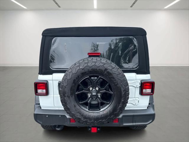 used 2024 Jeep Wrangler car, priced at $33,400