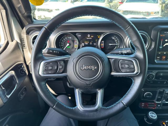 used 2022 Jeep Wrangler Unlimited 4xe car, priced at $34,400