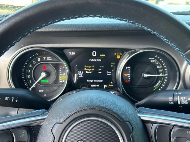 used 2022 Jeep Wrangler Unlimited 4xe car, priced at $34,400
