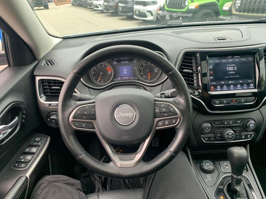 used 2021 Jeep Cherokee car, priced at $21,989