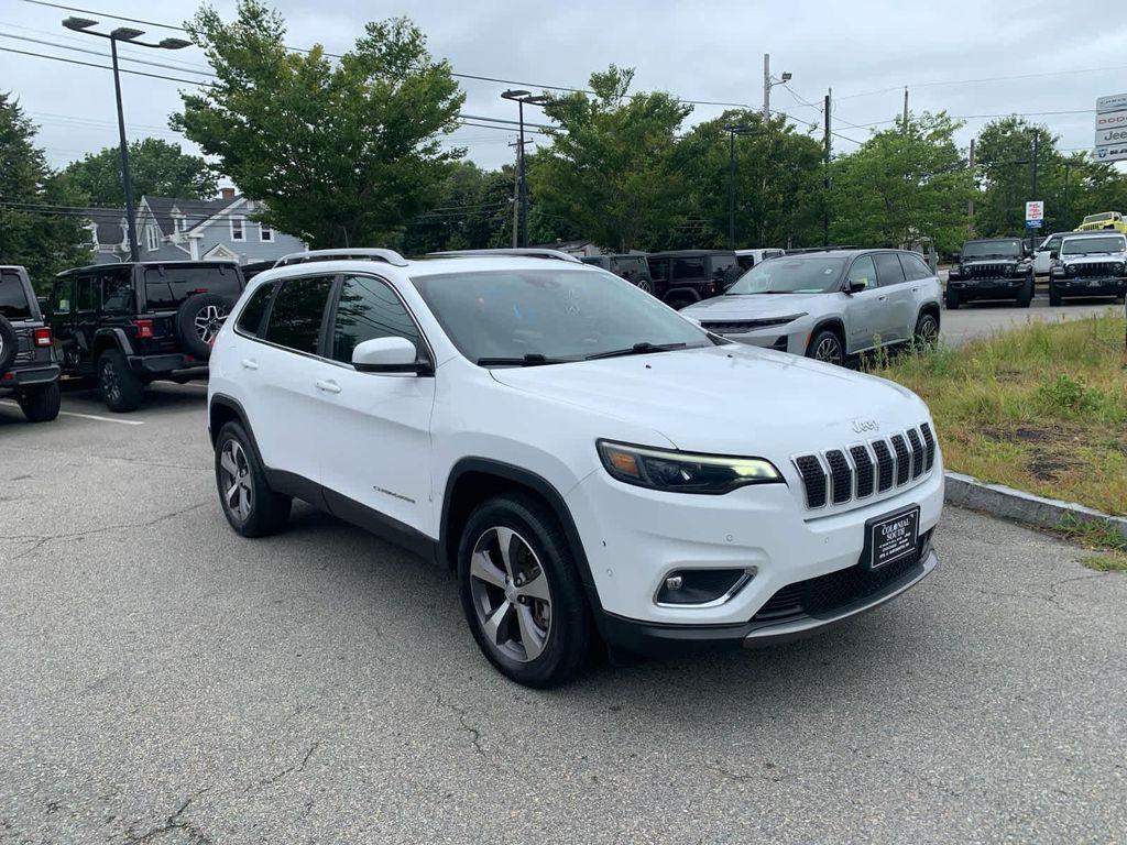 used 2021 Jeep Cherokee car, priced at $21,989