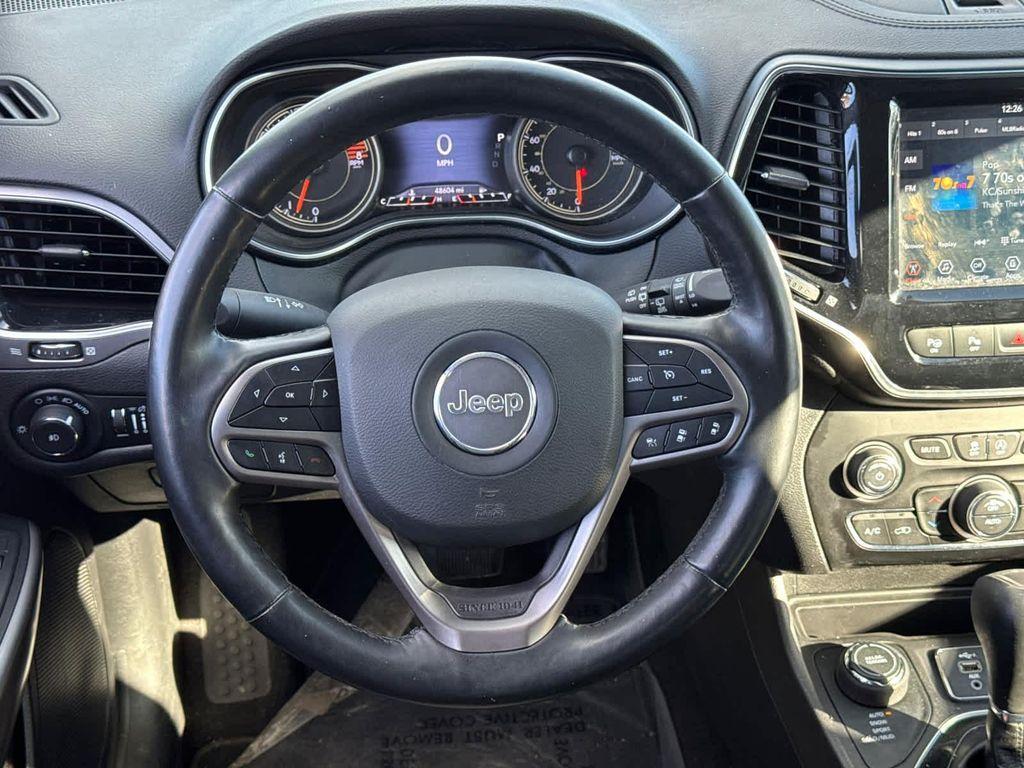 used 2021 Jeep Cherokee car, priced at $20,700