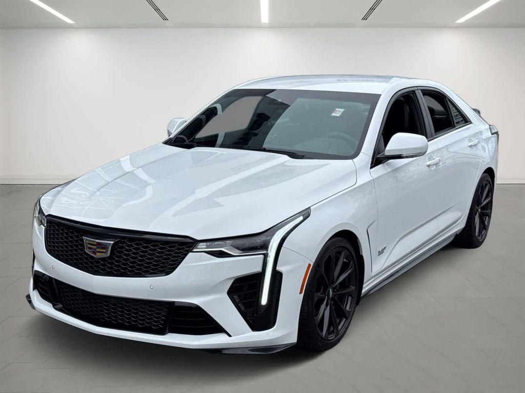 used 2024 Cadillac CT4-V car, priced at $58,400