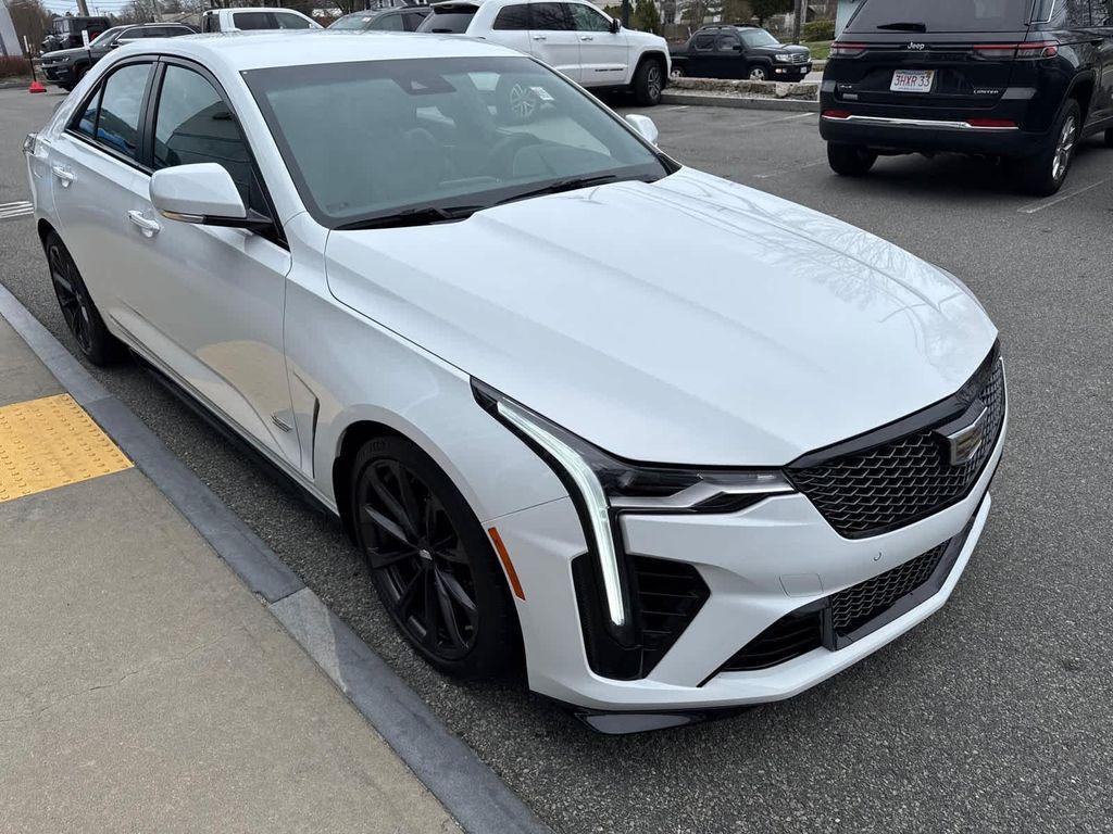used 2024 Cadillac CT4-V car, priced at $58,400
