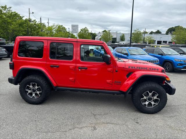 used 2021 Jeep Wrangler Unlimited car, priced at $37,600