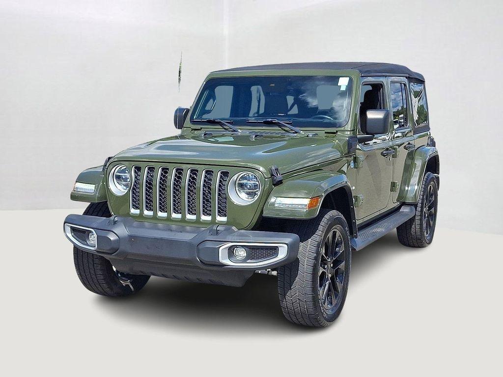 used 2021 Jeep Wrangler Unlimited 4xe car, priced at $28,500