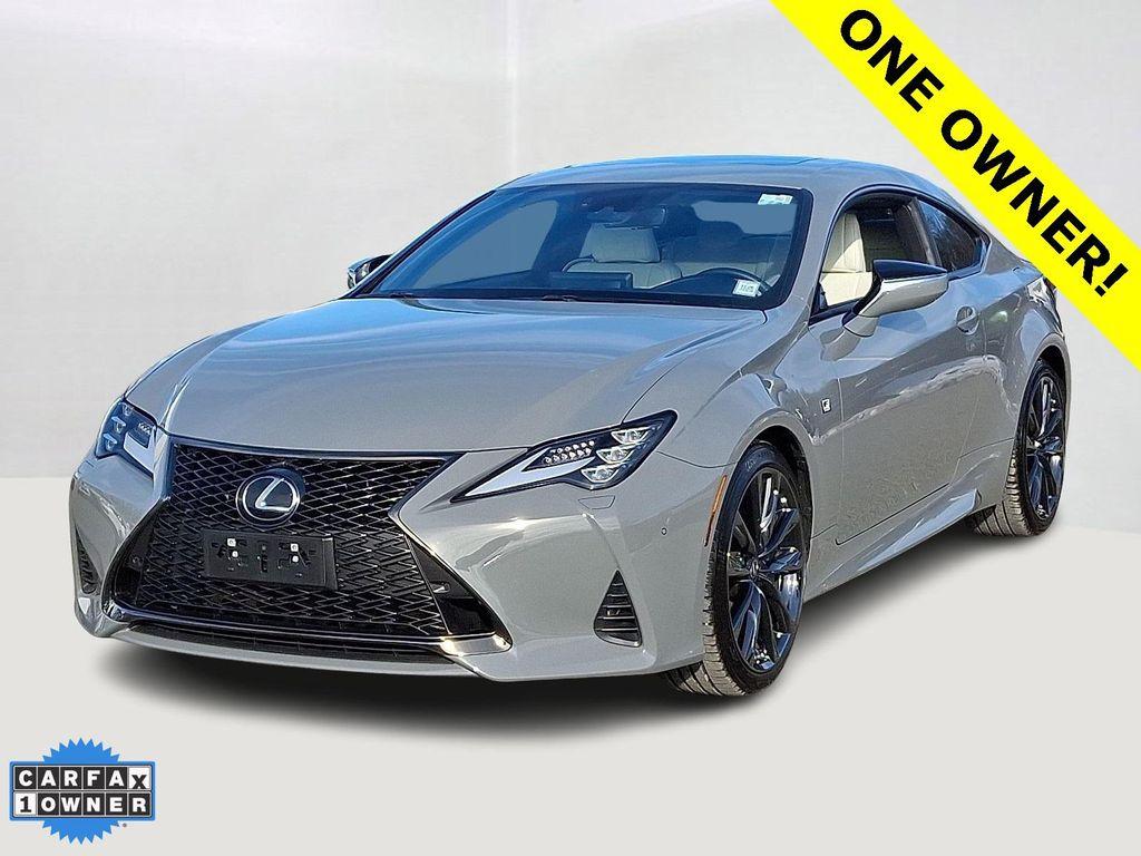 used 2024 Lexus RC 350 car, priced at $47,792