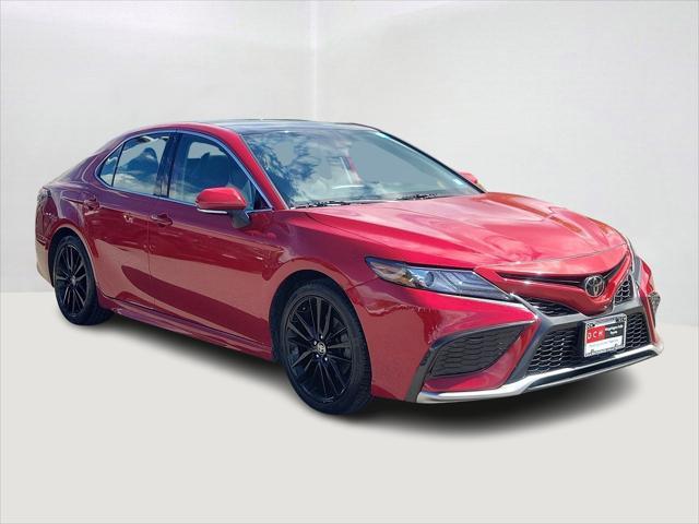 used 2021 Toyota Camry car, priced at $21,496