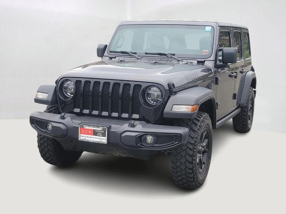 used 2021 Jeep Wrangler Unlimited car, priced at $33,492