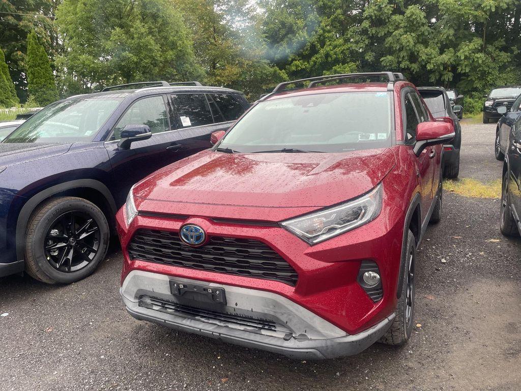 used 2021 Toyota RAV4 Hybrid car, priced at $26,990