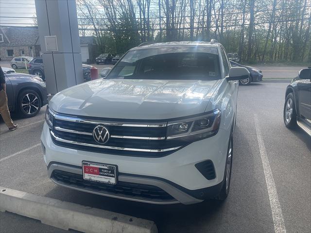 used 2021 Volkswagen Atlas car, priced at $27,202
