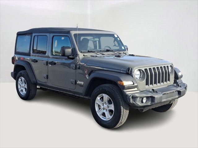 used 2021 Jeep Wrangler Unlimited car, priced at $26,992