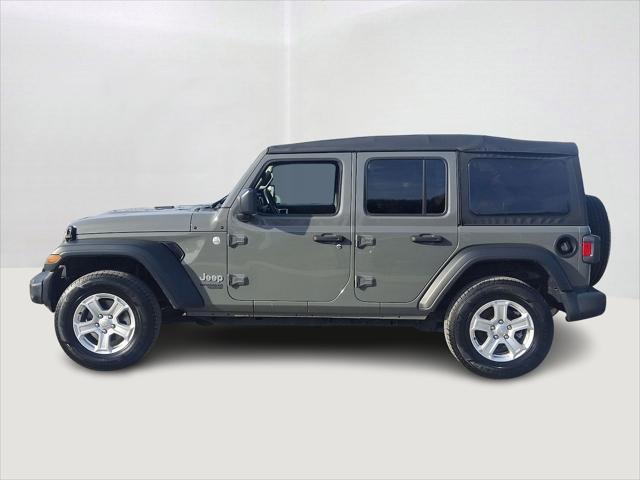 used 2021 Jeep Wrangler Unlimited car, priced at $26,992