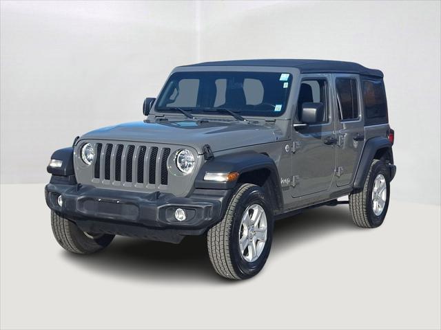 used 2021 Jeep Wrangler Unlimited car, priced at $26,992