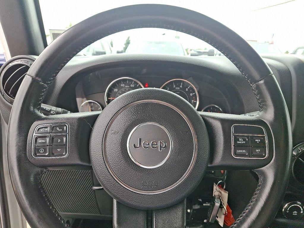 used 2016 Jeep Wrangler Unlimited car, priced at $17,491