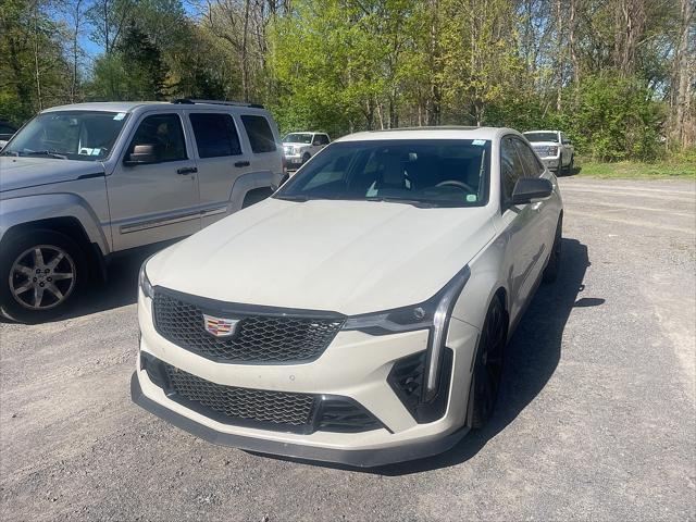 used 2022 Cadillac CT4-V car, priced at $52,490