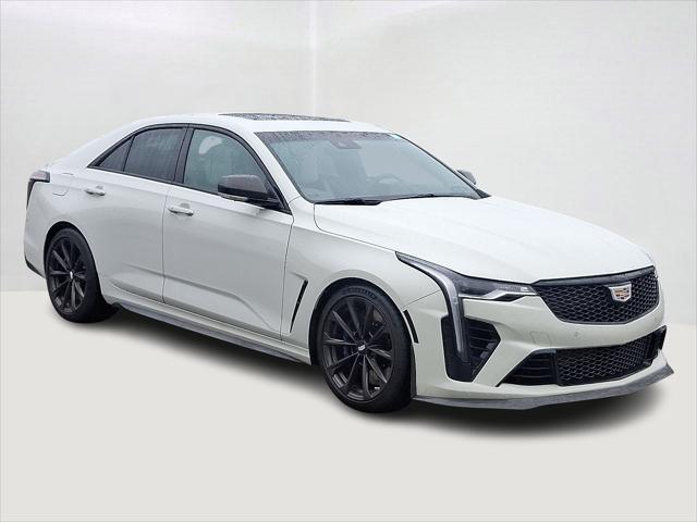 used 2022 Cadillac CT4-V car, priced at $50,992