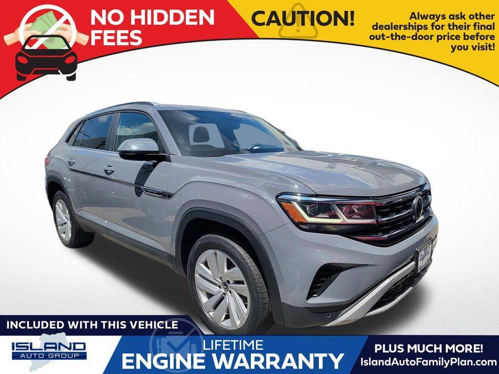 used 2021 Volkswagen Atlas Cross Sport car, priced at $26,558