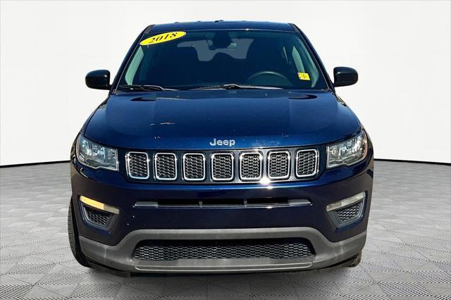 used 2018 Jeep Compass car, priced at $10,918