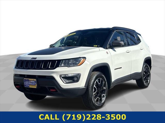 used 2021 Jeep Compass car, priced at $21,218