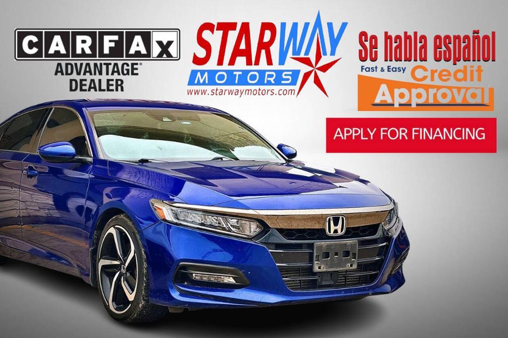 used 2019 Honda Accord car, priced at $18,450