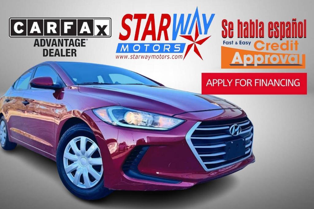 used 2017 Hyundai Elantra car, priced at $11,995