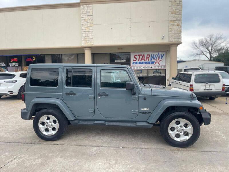 used 2014 Jeep Wrangler Unlimited car, priced at $15,995